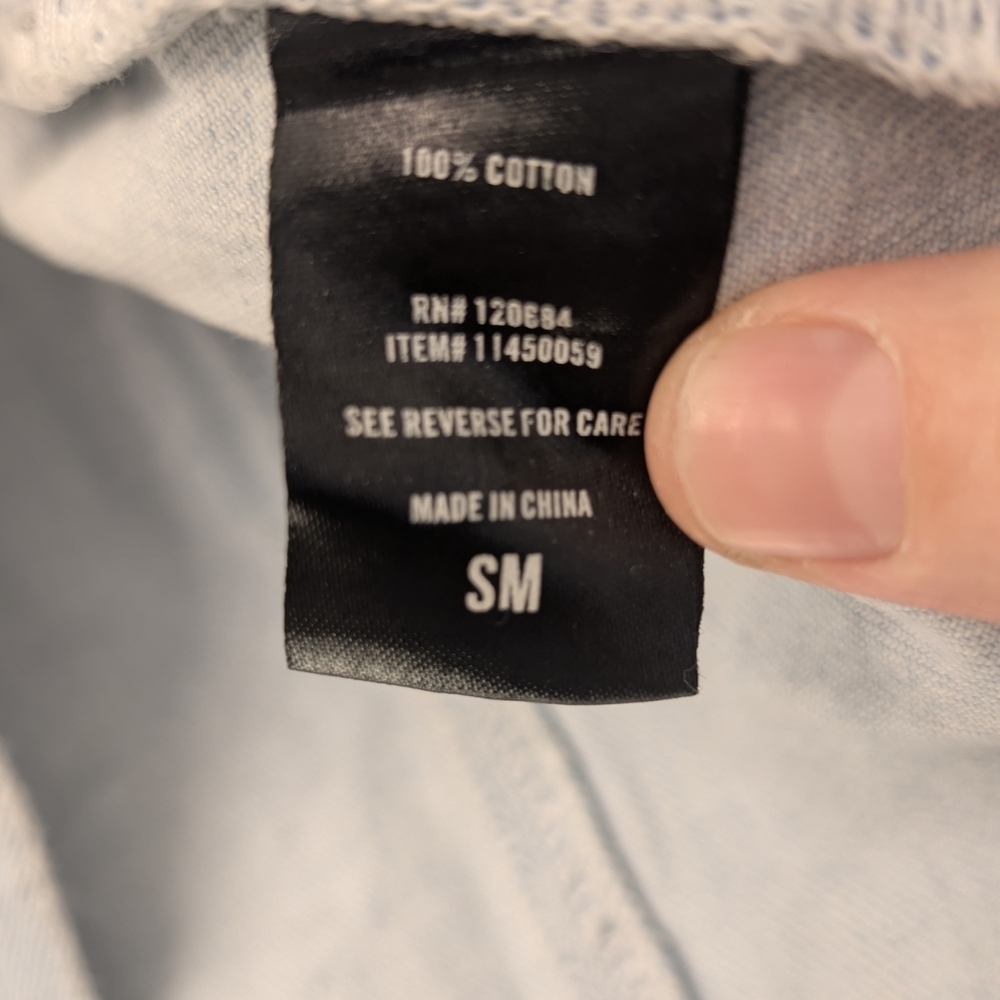 Blackheart Light Blue Denim Apparel - Picture 6 of 6
